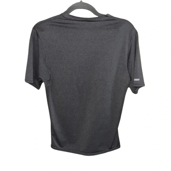 Nike Dri-fit Gray Short Sleeve Shirt Size Medium - Picture 4 of 5
